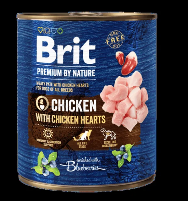 Brit Premium by Nature Chicken with Hearts