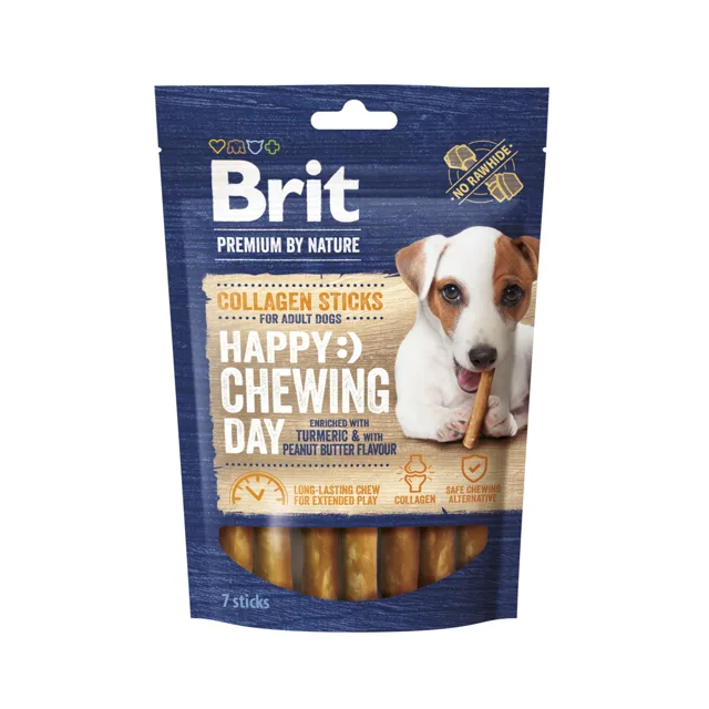 Brit Premium by Nature Collagen Sticks - výhodné balení: 3 x 7 tyčinek