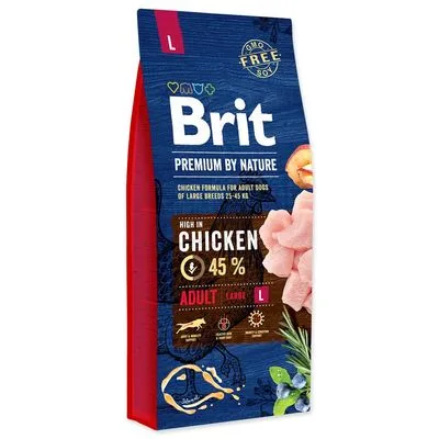 Brit Premium by Nature Dog Adult L Chicken - 15kg
