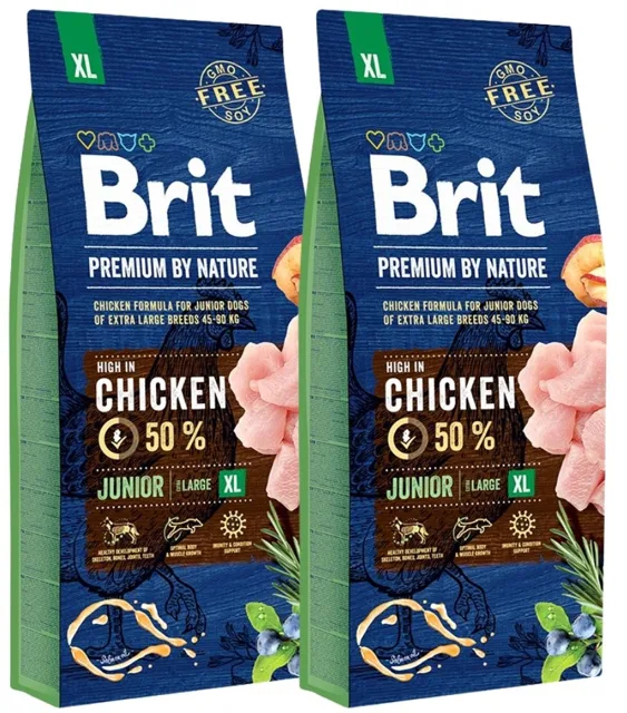 BRIT Premium By Nature Junior Extra Large XL 2 x 15 kg