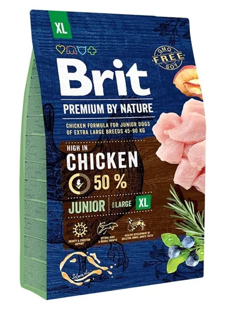 BRIT Premium By Nature Junior Extra Large XL 3 kg