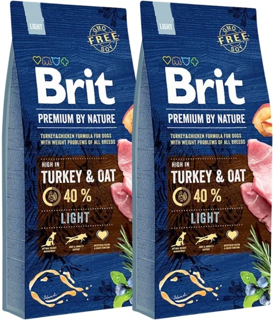 BRIT Premium By Nature Light 2 x 15 kg