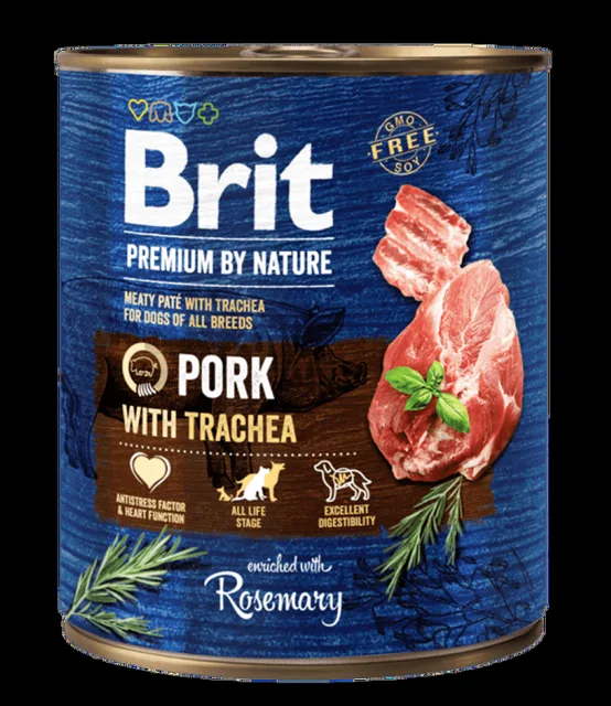 Brit Premium by Nature Pork with Trachea