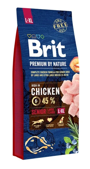 BRIT Premium By Nature Senior Large Extra Large L+XL 15 kg