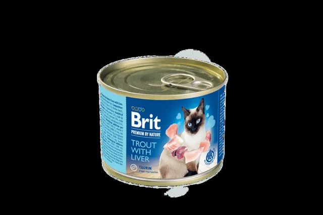 Brit Premium by Nature Trout with Liver 200 g