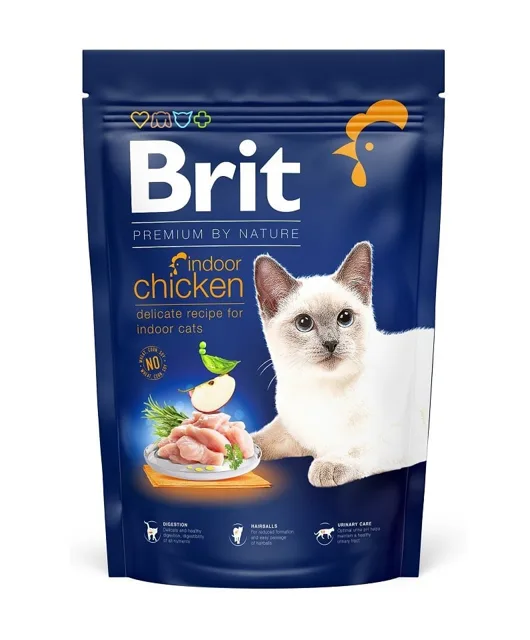 BRIT Premium Cat by Nature Indoor Chicken 1,5 kg