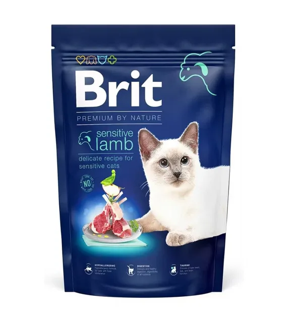 BRIT Premium Cat by Nature Sensitive Lamb 300 g