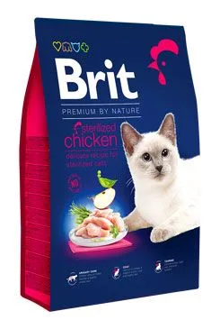 Brit Premium Cat By Nature Sterilized Chicken 8kg