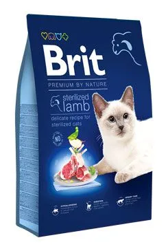 Brit Premium Cat By Nature Sterilized Lamb 800g