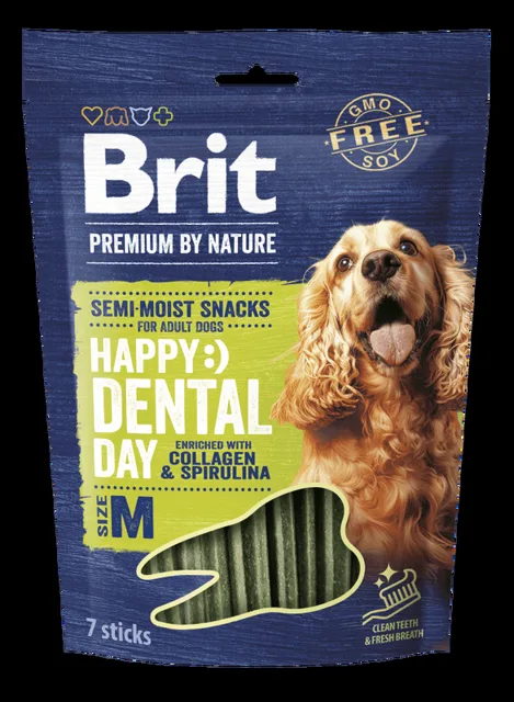 Brit Premium Dog by Nature Dental Snacks M 180g