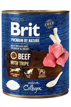 Brit Premium Dog By Nature Konzerva Beef & Tripes 800g