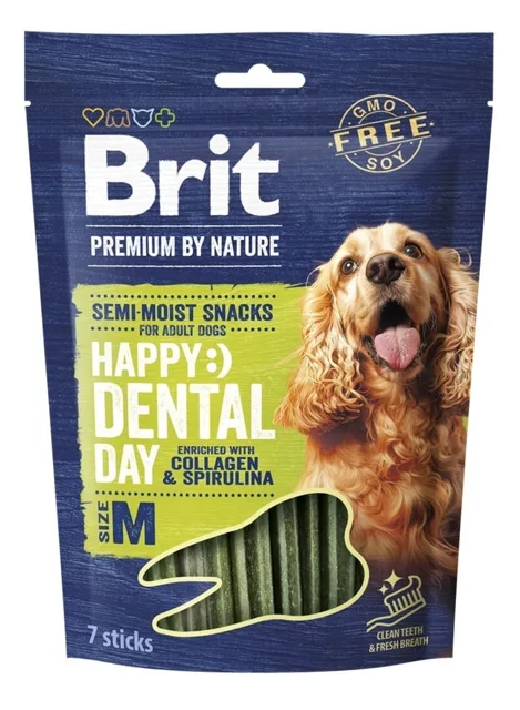 BRIT Premium Dog Dental Semi-moist Snack M 180 g dentální pamlsek pro malé a střední psy