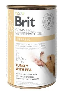 Brit Vd Dog Gf Konzerva Hepatic 400g