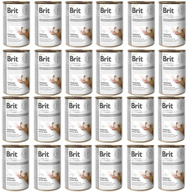 BRIT Veterinary Diet Dog Joint &amp; Mobility 24x400 g