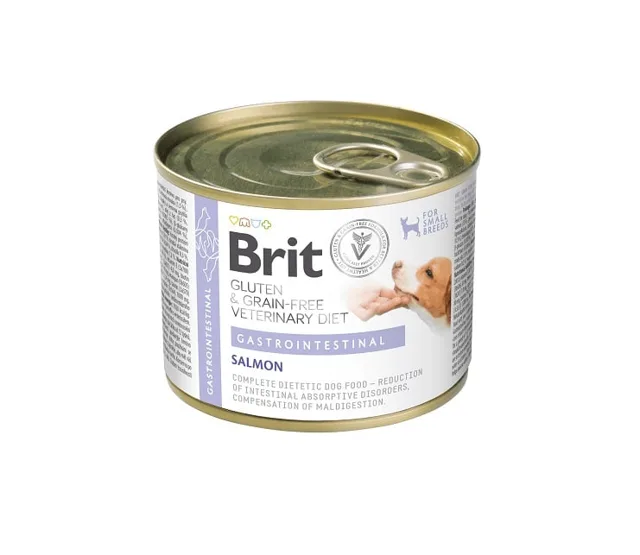 BRIT Veterinary Diet Grain Free Gastrointestinal 200 g losos s hráškem pro psy s citlivým trávicím systémem