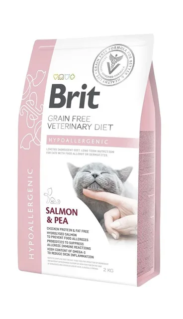 BRIT Veterinary Diets Cat Hypoallergenic 2 kg