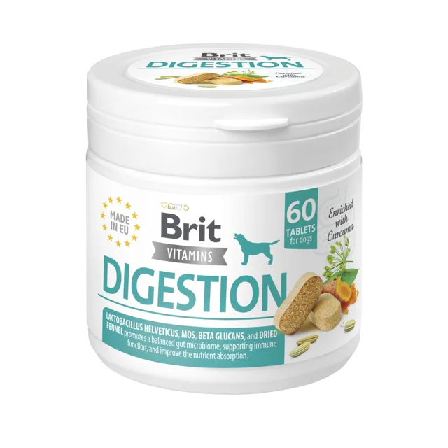 Brit Vitamins Digestion Support - 60 tablet