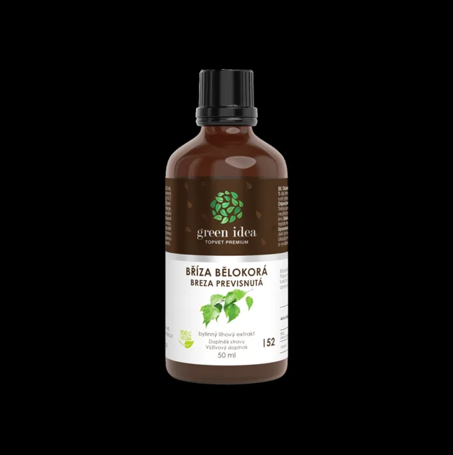 Bříza bělokorá tinktura – kapky 50 ml – Green idea