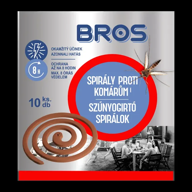 Bros Spirály proti komárům 10 ks