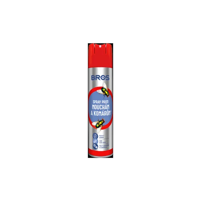 BROS Spray proti mouchám a komárům 400 ml