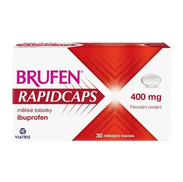 BRUFEN Rapidcaps 400mg 30 tobolek
