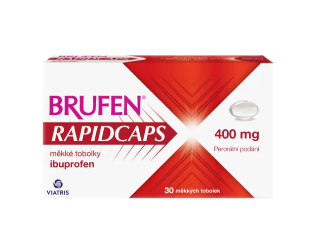BRUFEN RAPIDCAPS 400MG CPS MOL 30