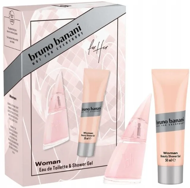 Bruno Banani Woman - EDT 30 ml + sprchový gel 50 ml