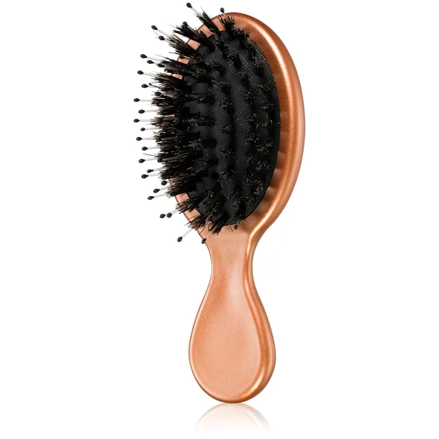 BrushArt Cestovní kartáč Boar Bristle Paddle Hairbrush Travel