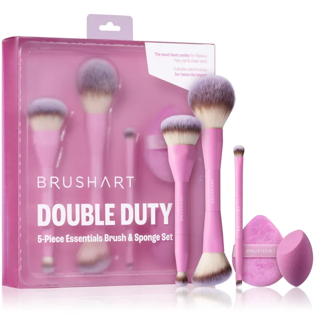 BrushArt Dárková sada Double Duty Essentials Brush & Sponge Set