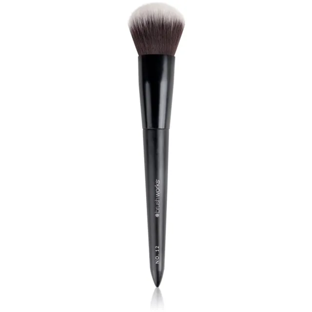 Brushworks Back Comb Brush štětec na tvářenku typ NO. 12 1 ks