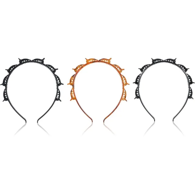 Brushworks Butterfly Clip Headbands čelenka do vlasů 3 ks
