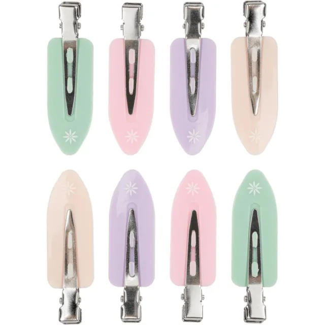 Brushworks No Crease Clips sponky do vlasů Pastel