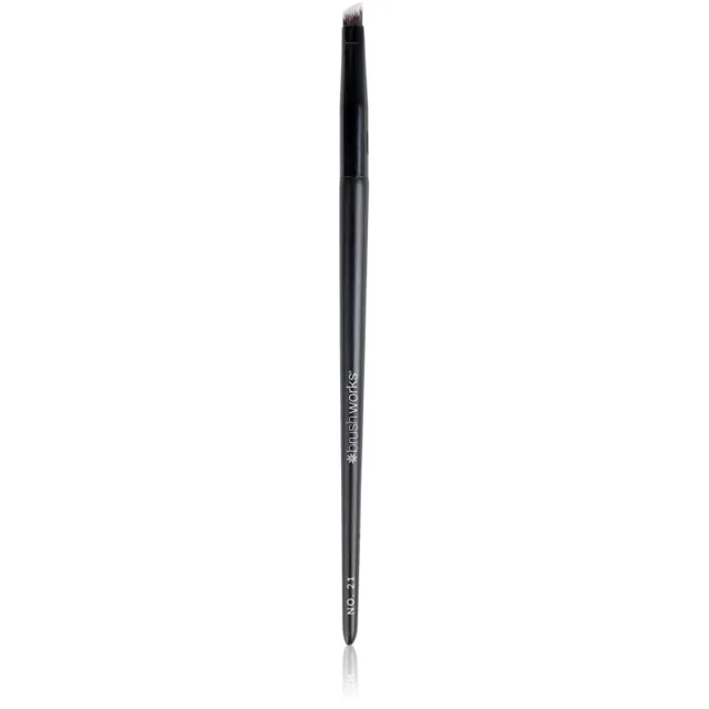 Brushworks Precise Brow zkosený štětec na obočí typ NO. 21 1 ks