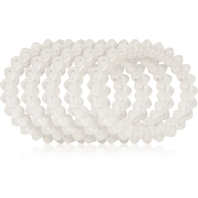 Brushworks Wonder Bobble gumičky do vlasů Clear 5 ks