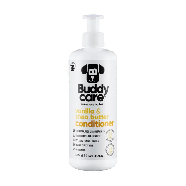 Buddycare Vanilla & Shea Butter kondicionér pro psy 500 ml
