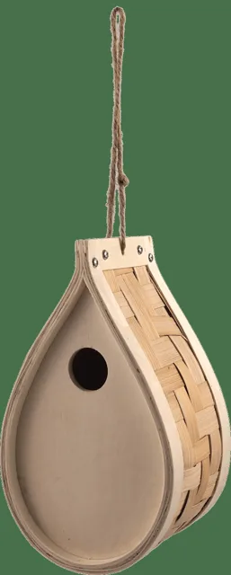 Budka Bird Jewel ve tvaru kapky 12,5x10x21cm