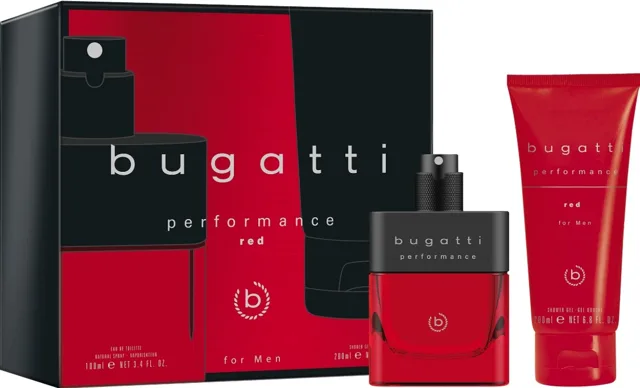 Bugatti Performance Red Limited Edition - EDT 100 ml + sprchový gel 200 ml