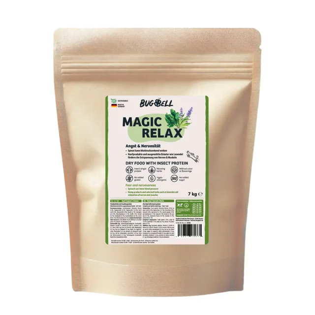 BugBell Magic Relax granule pro psy - 7 kg