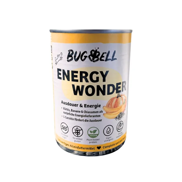 BugBell Vegane Menüs 12 ks (12 x 400 g) - Happy Mood 12 ks (12 x 400 g)