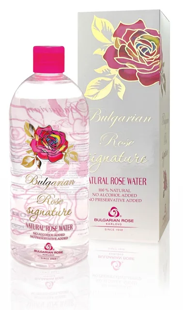 BULGARIAN ROSE SIGNATURE přírodní růžová voda 500 ml - Bulgarian Rose Karlovo