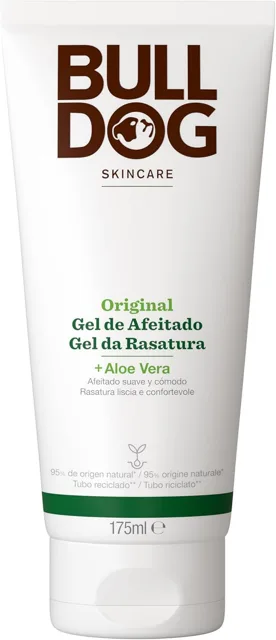 Bull Dog Čisticí gel a pěna na obličej original + aloe 175 ml