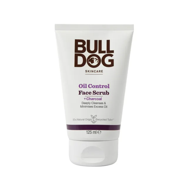 Bulldog Oil Control Face Scrub + Charcoal pleťový peeling 125 ml