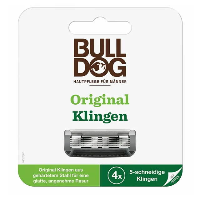 BULLDOG Original Náhradní holicí hlavice 4 ks