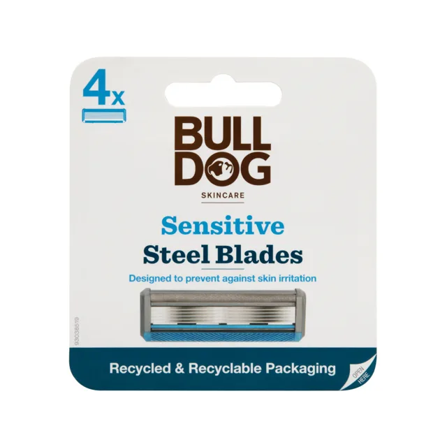 Bulldog Sensitive Steel Blades náhradní hlavice 4 ks
