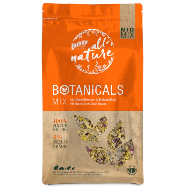 Bunny All Nature Botanicals Mid Mix sedmikrásky a jetel - 120 g