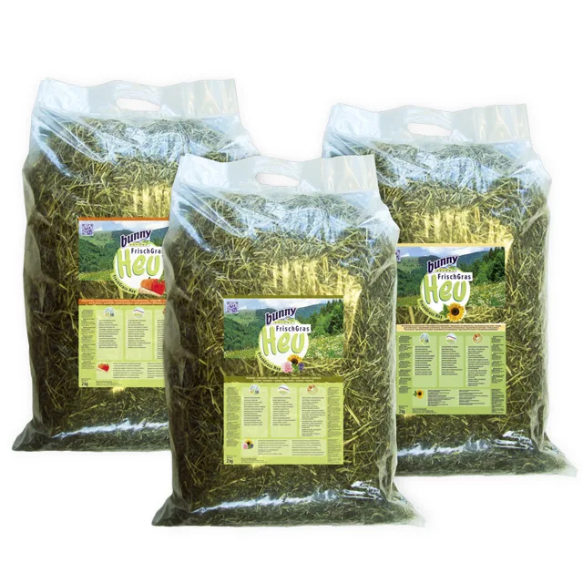 Bunny čerstvé seno - speciální edice - Mix balíček 3 x 2 kg