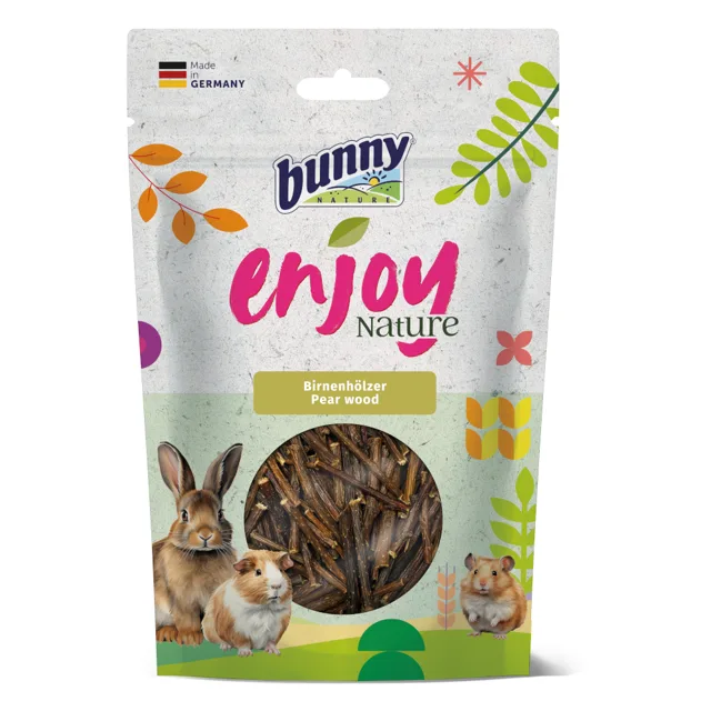 Bunny dřívka k ohlodávání hrušeň - 3 x 100 g