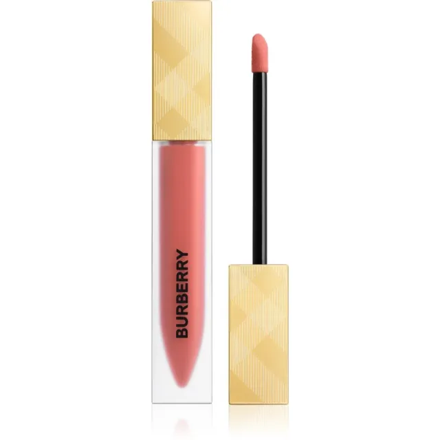 Burberry Kisses Liquid Matte matná tekutá rtěnka odstín Delicate Rose 14 6 ml