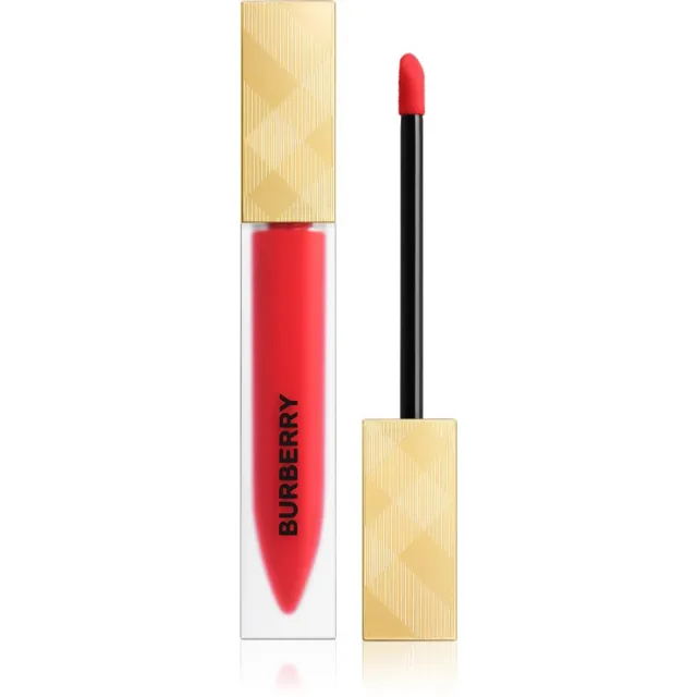 Burberry Kisses Liquid Matte matná tekutá rtěnka odstín Military Red 109 6 ml