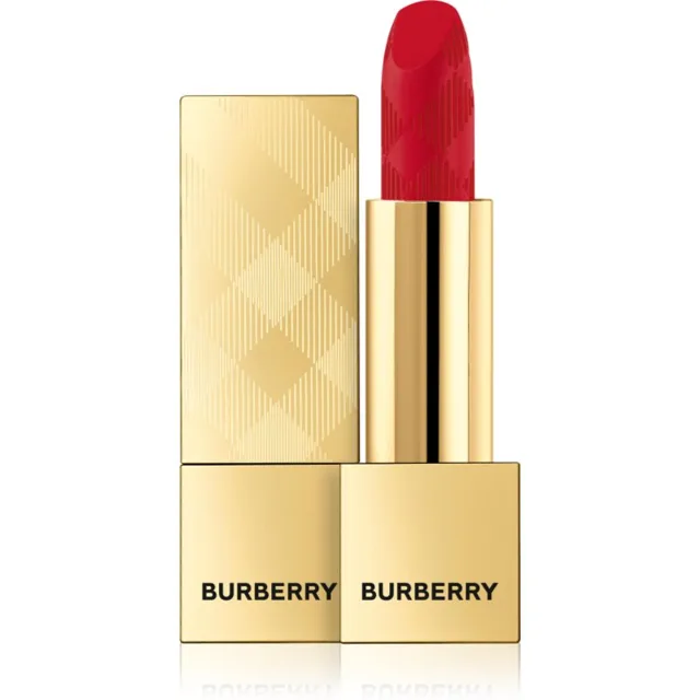 Burberry Kisses Matte matná rtěnka odstín Matte Military Red 109 3.3 g